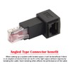 Chenyang Down Angled 90 Degree 8P8C FTP STP UTP Cat