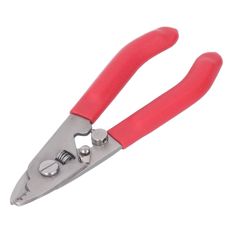 Fiber Optic Stripper Stainless Steel 3 Port Wire Stripper Pliers