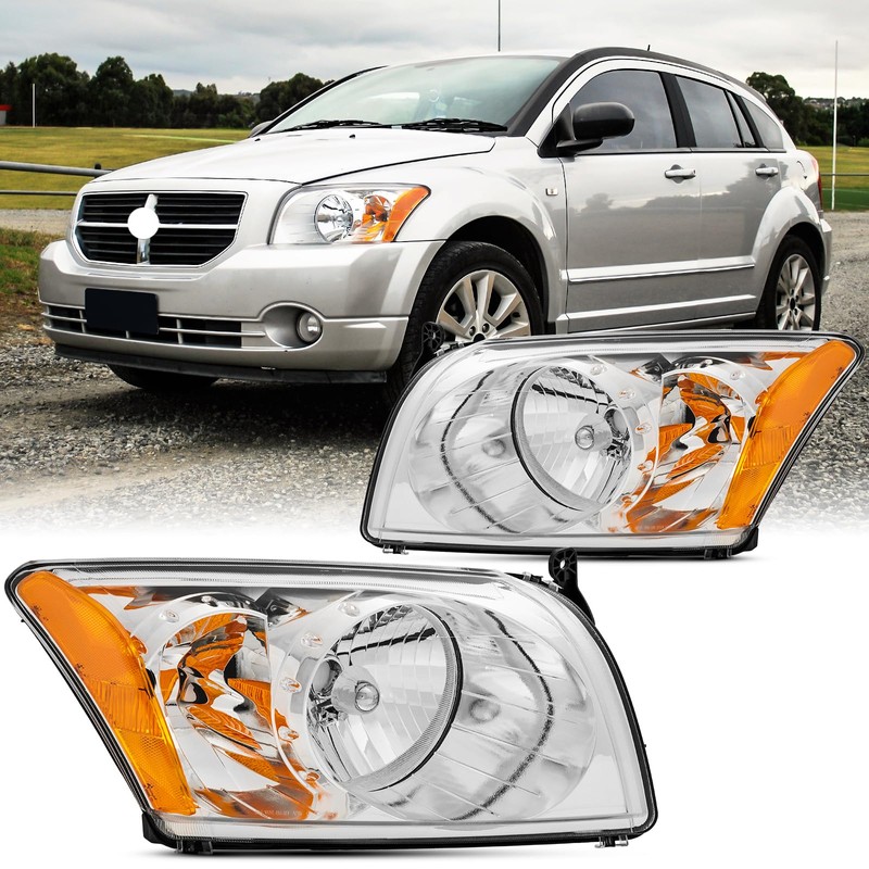 Aresparts 2pcs Headlights Assembly For 2007 2008 2009 2010 2011