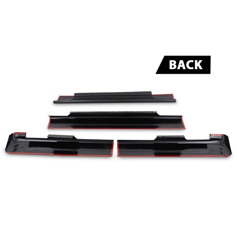 PIT66 Rocker Panel Guard Compatible with Chevy Silverado/GMC Sierra 1500/2500/2500
