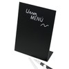HMF 46432 Table Stand Chalkboard L Stand DIN A5 Black