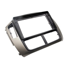 DKMUS Radio Stereo Bezel for Honda Pilot 2005-2008 Dash Installation Mount Trim Kit Fits 9" and 2 Din