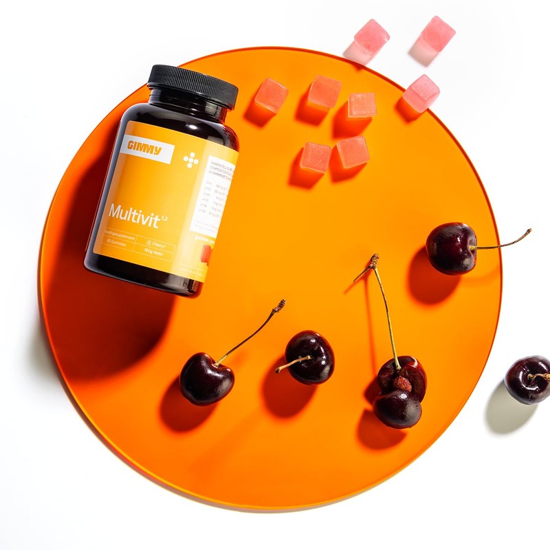 GIMMY Multivitamin Gummies - Supplement with Vitamin B12, vit A,