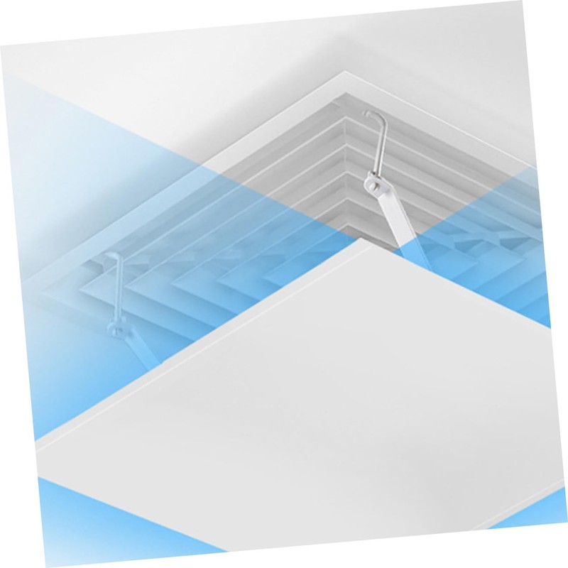 KOMBIUDA Air Conditioner Ceiling Deflector Square Air Vent Baffle for