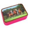 Horses Dreams 8726 – 3 Pocket Pencil Case Multi-Coloured
