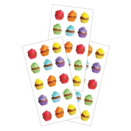 Paper House Rainbow Cupcake Stickers Planner Supply Papercraft Birthday Party