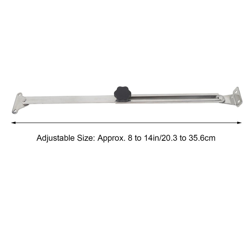Marine Hatch Cover Support Adjuster, 316 Stainless Steel Boat Hatch