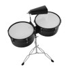 Lykos Percussion 13" & 14" Timbales Drum Set with Stand