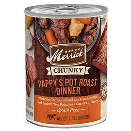 Merrick Chunky Pappy's Pot Roast Dinner - 12 x 12.7 oz