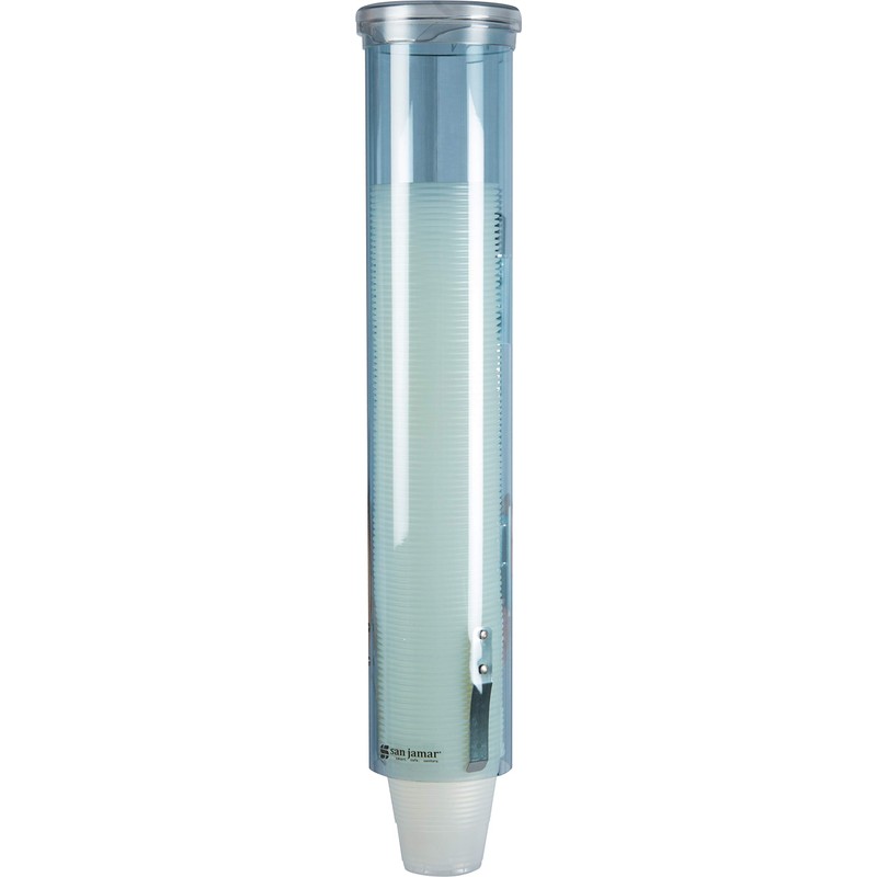 San Jamar Small Pull-Type Cup Dispenser Fits 3-4.5 Oz Cone
