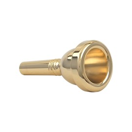 Btuty Alto Trombone Copper Mouthpiece Mouth Piece 6.5AL Trombone Mouthpiece (Gold)