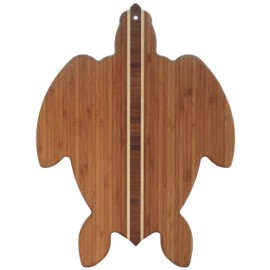 Totally Bamboo Sea Turtle Cutting Board, 14-7/8" x 11"