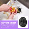 ZeriLion 2 Pack Garbage Disposal Splash Guard for 3-3/8 Inch