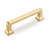 GOFFIDECO 10 Pack Brushed Gold Cabinet Pulls 4.5Inch Length 3.75