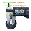 SINGTAN - Niveladores de muebles de base de 1.5 pulgadas,