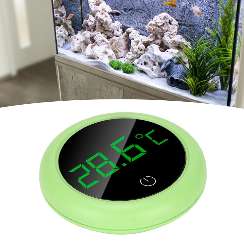 Fish Tank Thermometer High Accuracy Energy Saving LED Touch Screen