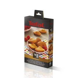 Tefal Snack Collection Mini Madeleine Non-Stick Plate, Black