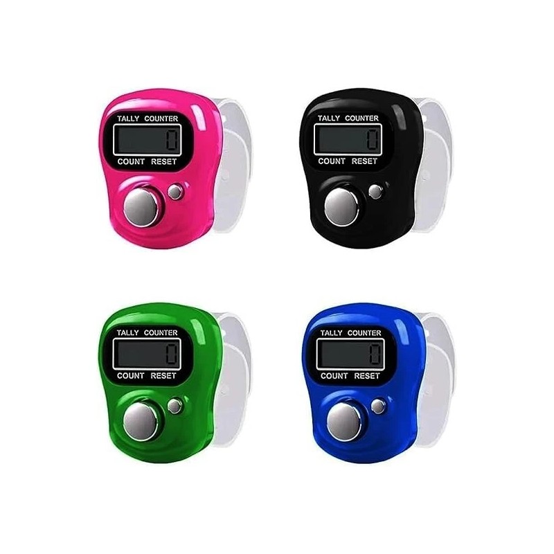 FIOTOK Electronic Finger Counter,5 Digit LCD Electronic Digital Display Finger