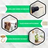 Etoolia Ceiling Hooks for Hanging Plants- 4pcs 2.56 inches Heavy