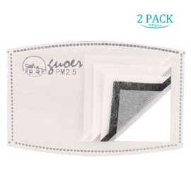 GUOER Cotton Face Mask Can Be Washed Reusable One Size - Not PFFR Mask (F14Y12B)