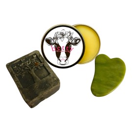 Crema Facial Antiarrugas Reafirmante C/ Sebo De Res Kit 3pzs Todo Tipo De Piel Día/noche