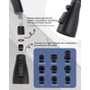 Metal Kitchen Faucet Head Replacement: 3-Function Pull Down Spray Nozzle