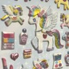 Sparkling Stickers Unicorn Fancy Dream, Pink and White, 1 Piece,