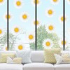 Whaline 9 Sheets Daisy Flower Window Clings White Cute Floral