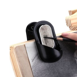 Sketch Pencil Grinder, Sketch Pencil Grinder with Painting Clip Pencil Sharpener Pointer Sketch Sandpaper