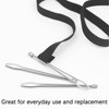 2PCS Bodkin Set for Threading Elastic, Threading Pinch Clamp Large