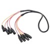 1.5m XLR Audio Cable 4 Channel Splitter Cable Microphone Speaker