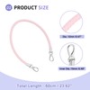SUIKIHUM 2 Pack Braided Purse Straps, (60cm/23.62" Replacement Purse Strap)