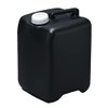 Mizuho Kasei Kogyo 0186BK Flat Can, Square Shape, 3.2 gal