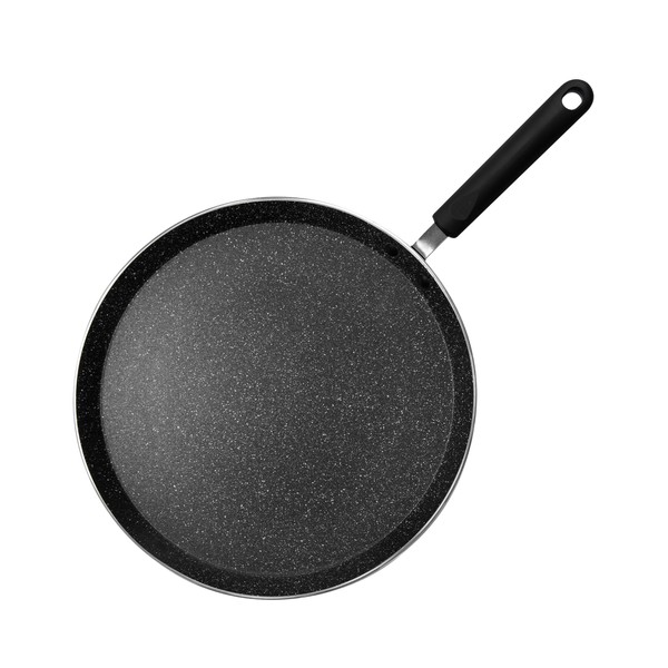 SQ Professional NEA Marbell Non-Stick Coating Tawa Pan Pancake Crepe Chapati Roti Dosa Pan 30cm
