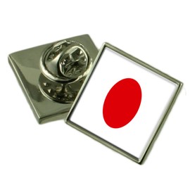 Select Gifts Japan Flag Pin Badge 18mm Choose Gift Bag