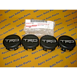 Toyota Rav4 TRD Off Road Wheel Center Caps Genuine OEM Toyota Flat Black 4