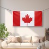 Canada Flag, Premium Canadian Flag 3Ftx5Ft, Double Stitched Polyester Maple