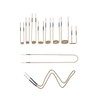 10Pcs Induction Heater Preformed Coil Kit with Flexibility and Long