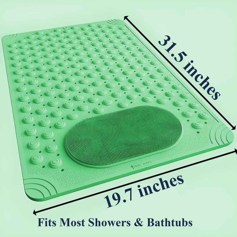 Bath Mat for Bathroom – 19.7” x 31.5” | Non-Slip