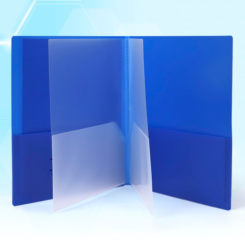 Darice 2 Pack 6 Pocket Folder - Double-Sided Multi Pocket