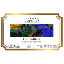 Fenugreek Dandelion Root Tea (Single Serve K-Cup Pods) (12 pods, ZIN: 572707)