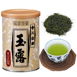 Gyokuro Tea Leaves, Yame Tea, High Quality, Yame Gyokuro Tennokaku, 3.5 oz (100 g), Canned Tea, Iwasakien Seicha, Kyushu, Fukuoka, 100% Premium Tea Can