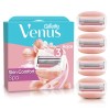 Cartucho Rastrillo Mujer Gillette Venus Spa, 4 Unidades