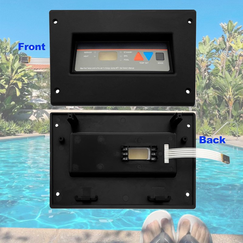 BVVINC FDXLBKP1930 Bezel and Keypad Assembly Replacement Kit for Hayward