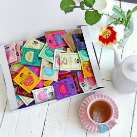 H&F BELX Rooibos Tea Assorted Tea Bags (0.06 oz (1.5 g) x 90 Packets, 15 Types)