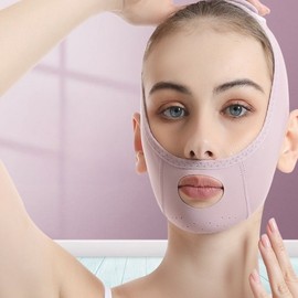 Preventing jaw opening, mouth opening, chin fat, double chin, sleep, facial contour