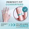 ThunderFit Stackable Silicone Rings for Women, Breathable Rubber Wedding Bands