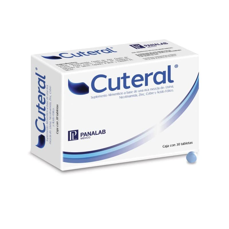 PANALAB Cuteral Sup Alim Tab C30, Pack of 1