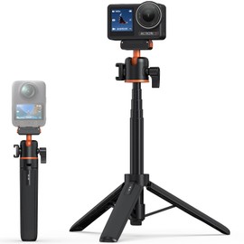 Mini Tripod for DJI Osmo Action 5 Pro/4/3, Osmo 360, 54 cm Portability Extension Rod for DJI Osmo 360, Osmo Action 5 Pro, Osmo Action 4, Osmo Action 3 - Osmo Action Accessories