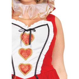 Leg Avenue Damen Tea Party Bunny Erwachsenenkostüme, Rot, 3X-4X (EUr 48-50)